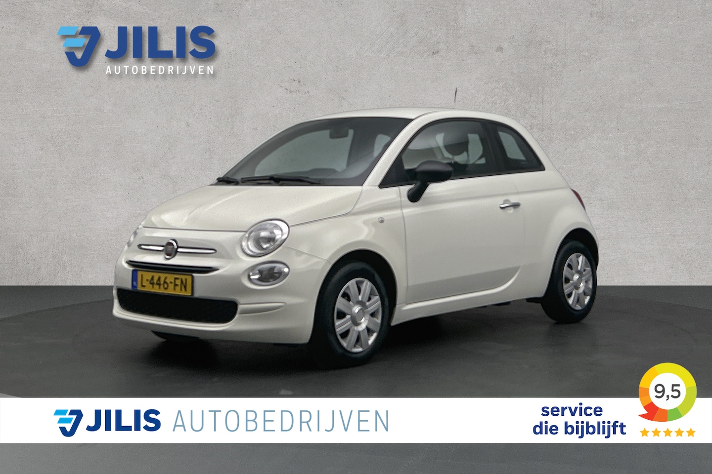 Fiat 500 - 1.0 Hybrid Cult | Airco | Elektrische ramen | Multifunctioneel stuur - AutoWereld.nl