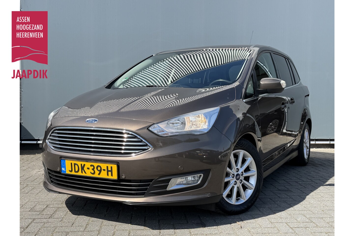 Ford Grand C-Max - BWJ 2017 | 1.0T 126 PK Titanium | STOEL&STUUR VERW | PARKPILOT | CARPLAY | CLIMA | NAVI | - AutoWereld.nl