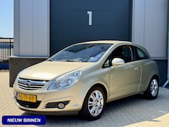 Opel Corsa - 1.2-16V Cosmo *1/2 Leder* Afneembare Trekhaak / Cruise Control / ECC Clima / Org.NL / 16"L