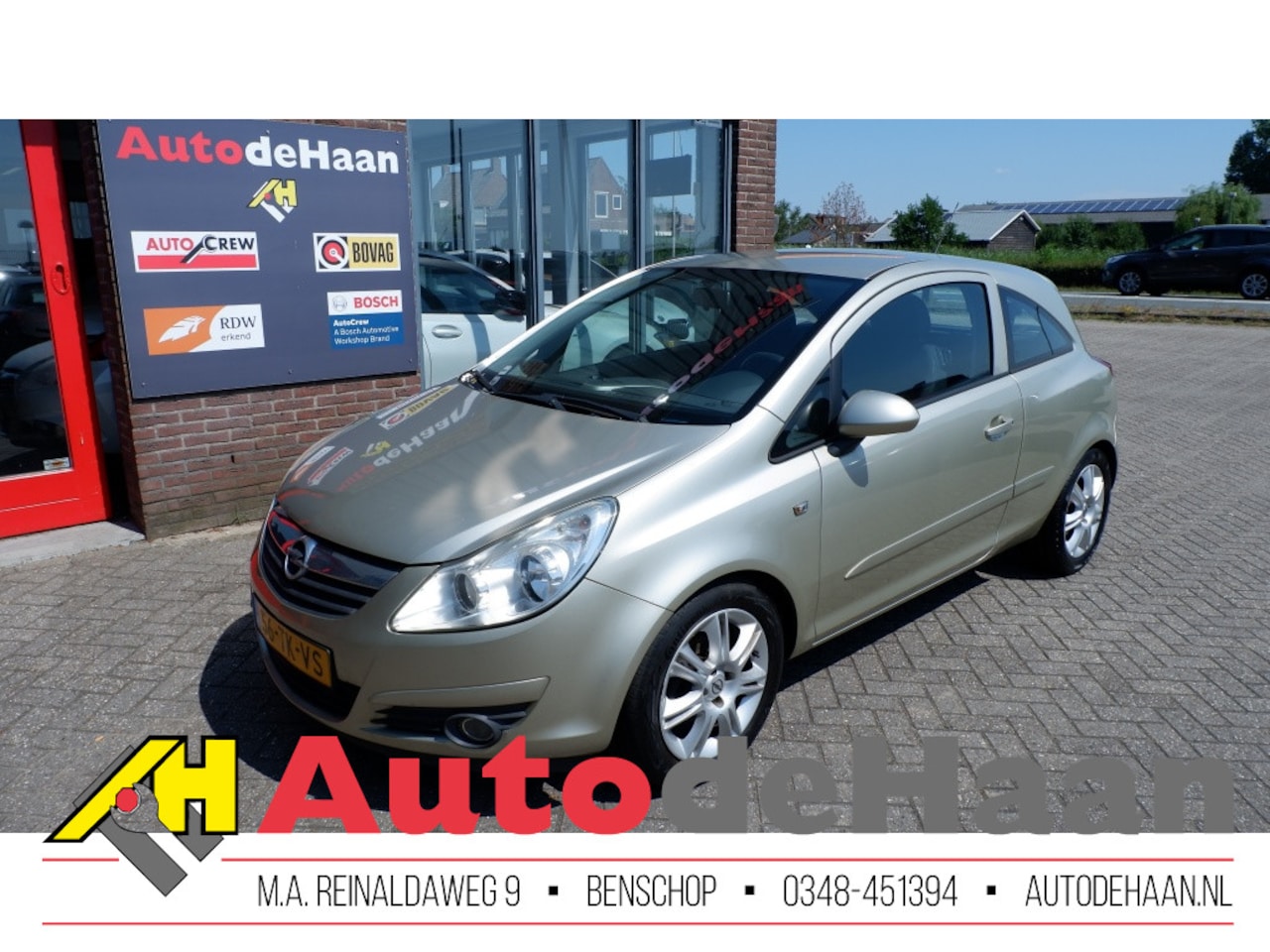 Opel Corsa - 1.2-16V Business Airco/Trekhaak/Elektr ramen/Nwe APK - AutoWereld.nl