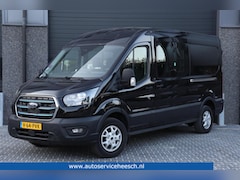Ford E-Transit - L3H2 68 kWh l DUBBEL CABINE l 2X SCHUIFDEUR l 360 CAMERA l PARKEERHULP