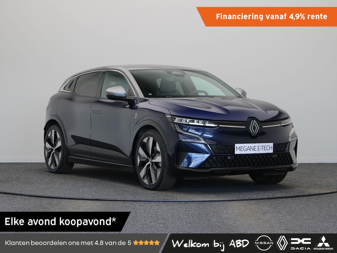 Renault Mégane E-Tech - EV60 Optimum Charge Techno | Stuurverwarming | 17% bijtelling | Achteruitrijcamera | - AutoWereld.nl