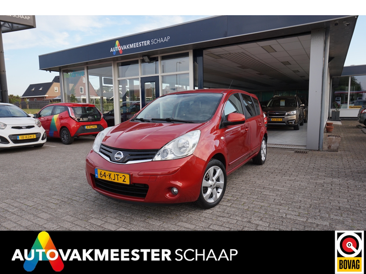 Nissan Note - 1.6 Tekna 1.6 Tekna , Automaat , trekh , Incl nw apk/beurt & 6 mnd garantie - AutoWereld.nl