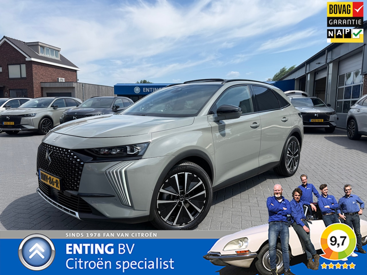 DS 7 - 1.6 PHEV 300 4x4 ETOILE SCHUIFDAK VOLLEER NIGHT VISION - AutoWereld.nl