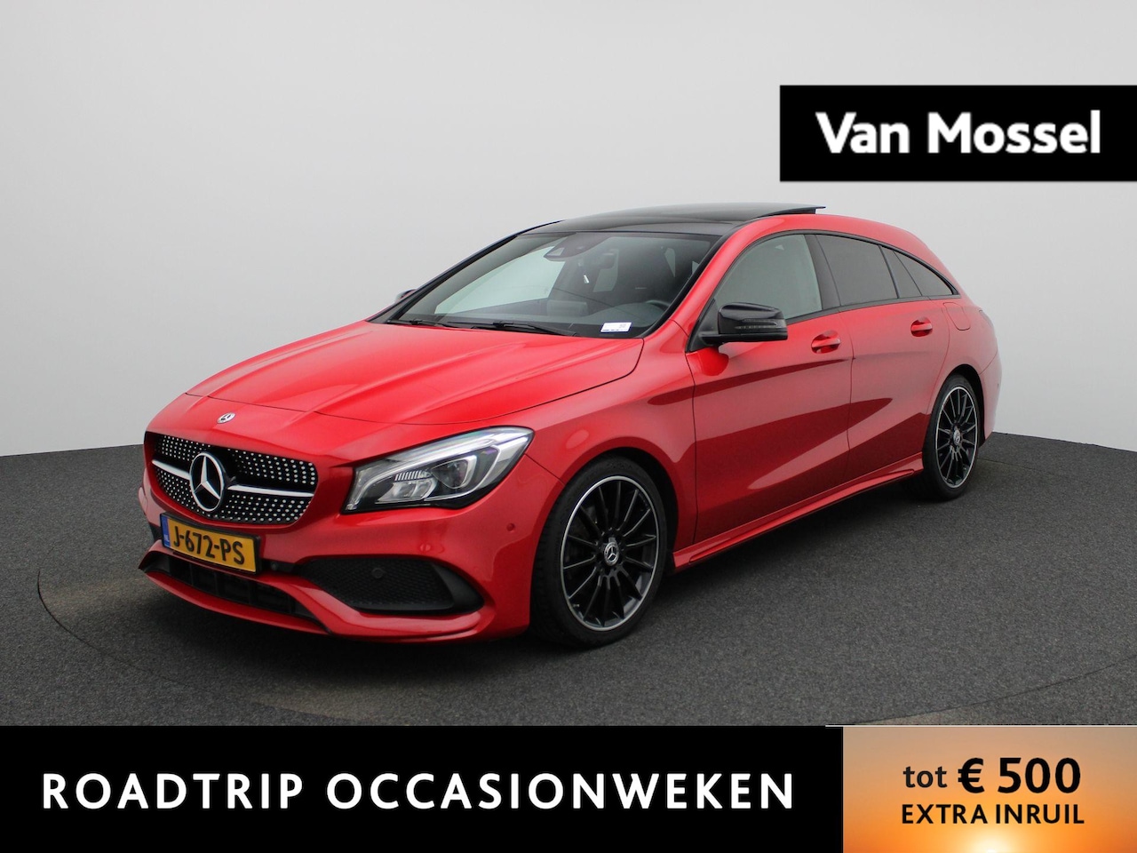 Mercedes-Benz CLA-klasse Shooting Brake - 180 Business Solution AMG | Automaat | Stoelverwarming | Panoramadak | Achteruitrijcamera - AutoWereld.nl