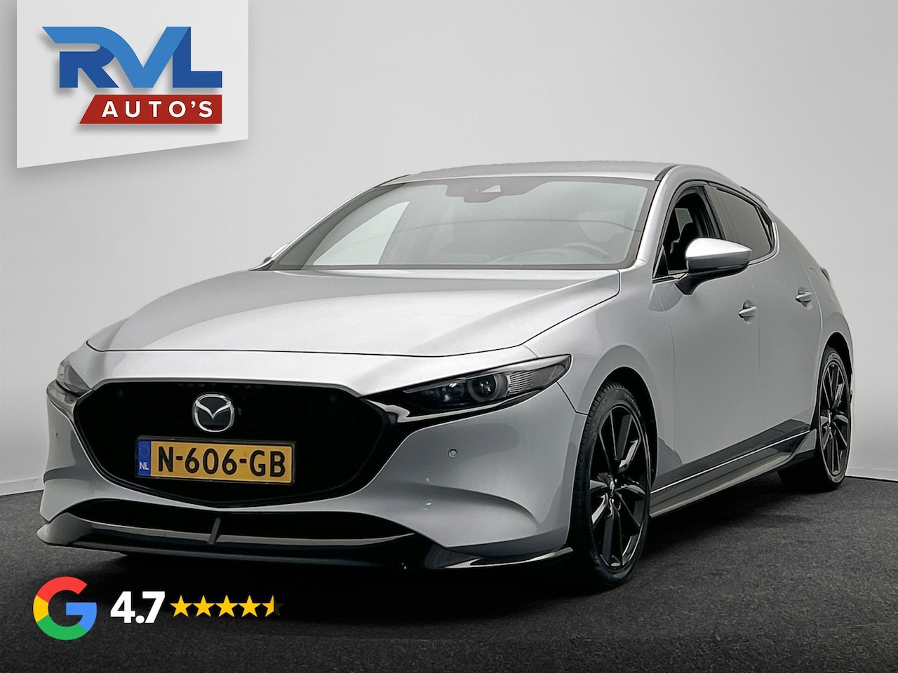 Mazda 3 - 2.0 e-SkyActiv-X M Hybrid 180 Luxury | Head-up | Stoelverwarming | 360 Camera |Bose | Memo - AutoWereld.nl