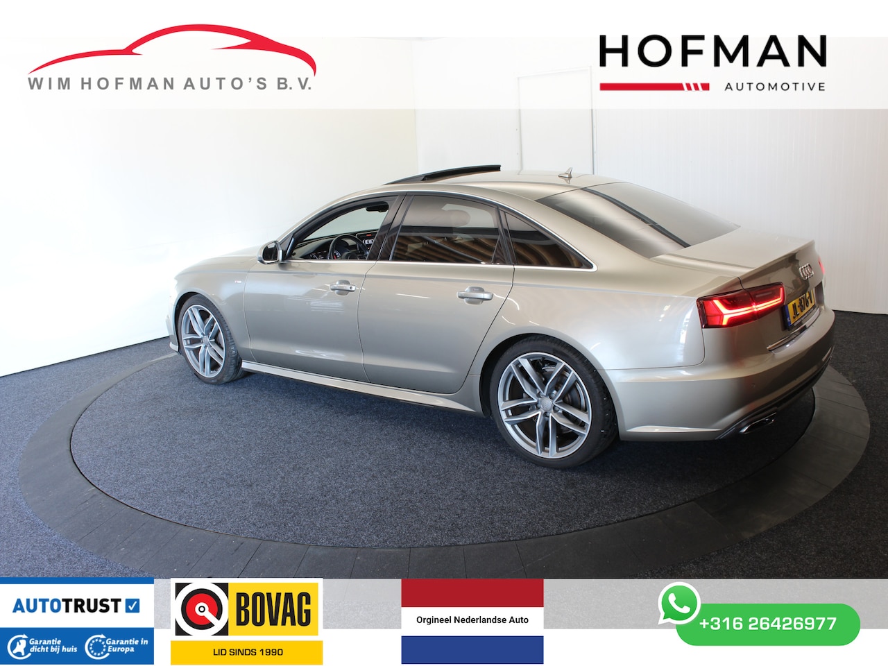 Audi A6 Limousine - Limo 1.8 TFSI Premium S Line Pano Vol Leder Zwarte hemel Mem Seats Navi EL aKlep - AutoWereld.nl
