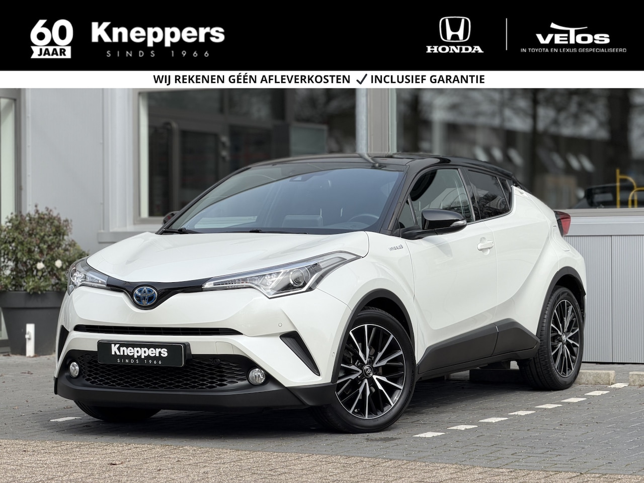 Toyota C-HR - 1.8 Hybrid Style Bi-Tone | GEEN AFLEVERKOSTEN | JBL Audiosysteem, Dodehoekdetectie, Parke - AutoWereld.nl