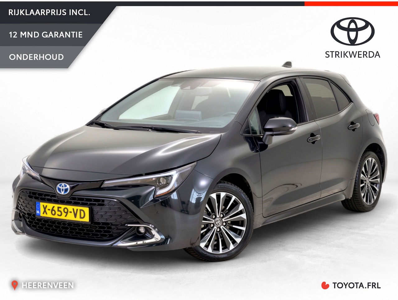 Toyota Corolla - 1.8 Hybrid First Edition | half-leder | Stoelverw. | Qi-lader | Keyless | Full-LED | - AutoWereld.nl