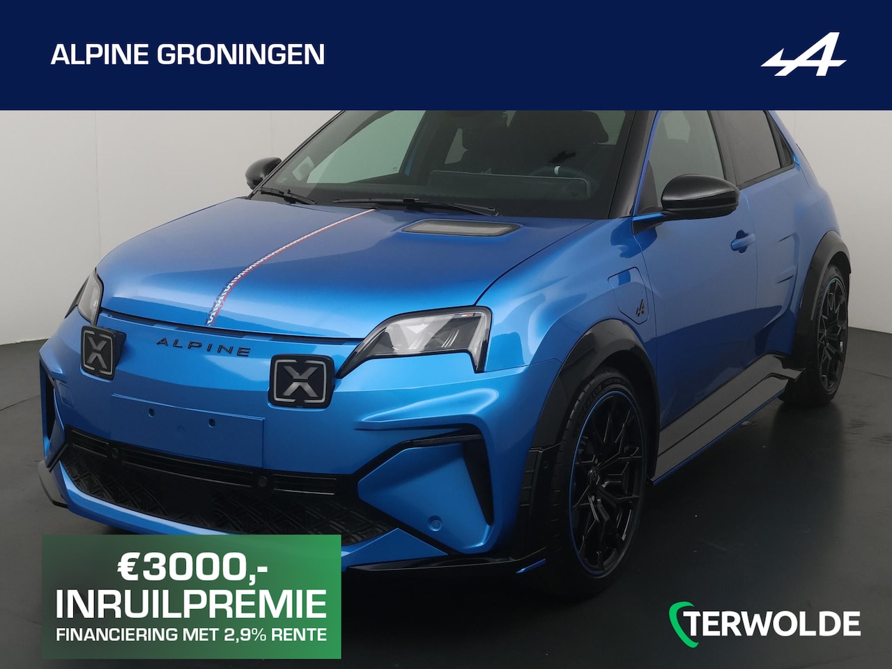 Alpine A290 - GT Performance 52 kWh | Alpine Portal | Verwarmbaar stuurwiel | Pack Driving | Signature B - AutoWereld.nl