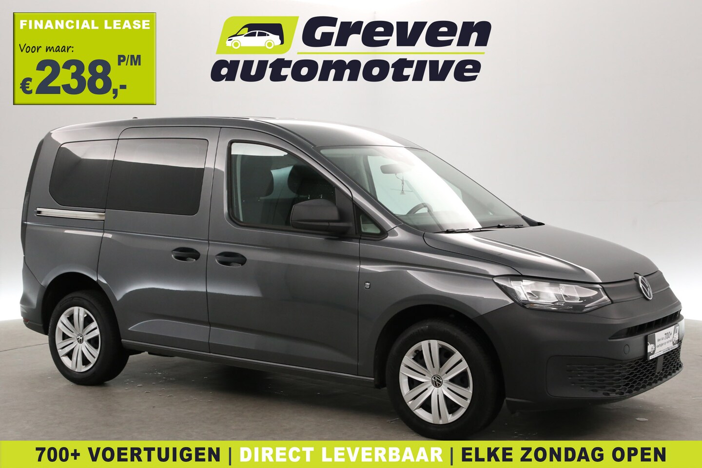 Volkswagen Caddy - 2.0 TDI 122PK | Automaat | 2xSchuifdeur | Airco | Cruise | Stoelverw. - AutoWereld.nl