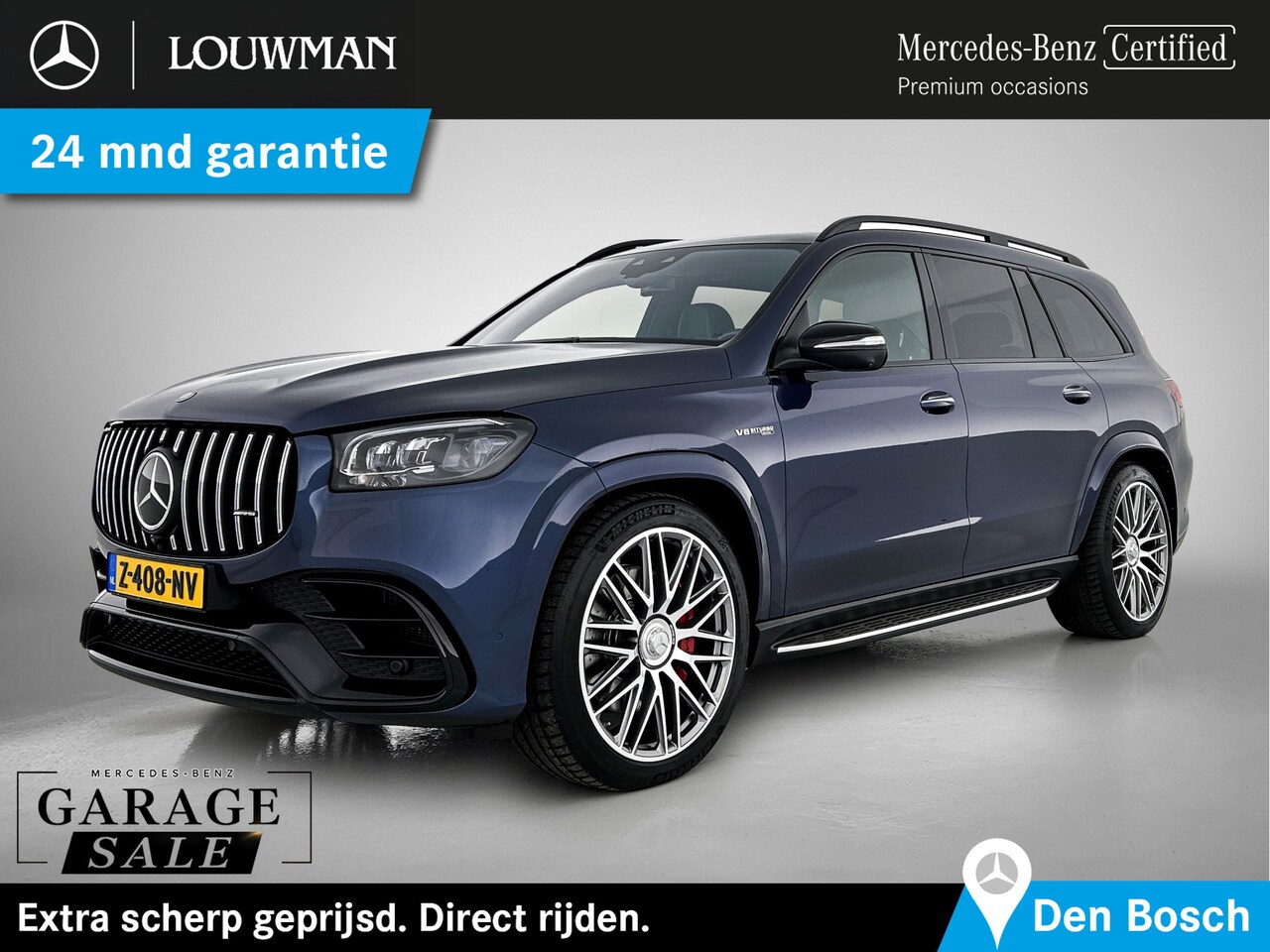 Mercedes-Benz GLS - AMG 63 4MATIC+ | Panoramadak | Alarm | Elek. stoelen incl. geheugen | 360°-camera | Inclus - AutoWereld.nl