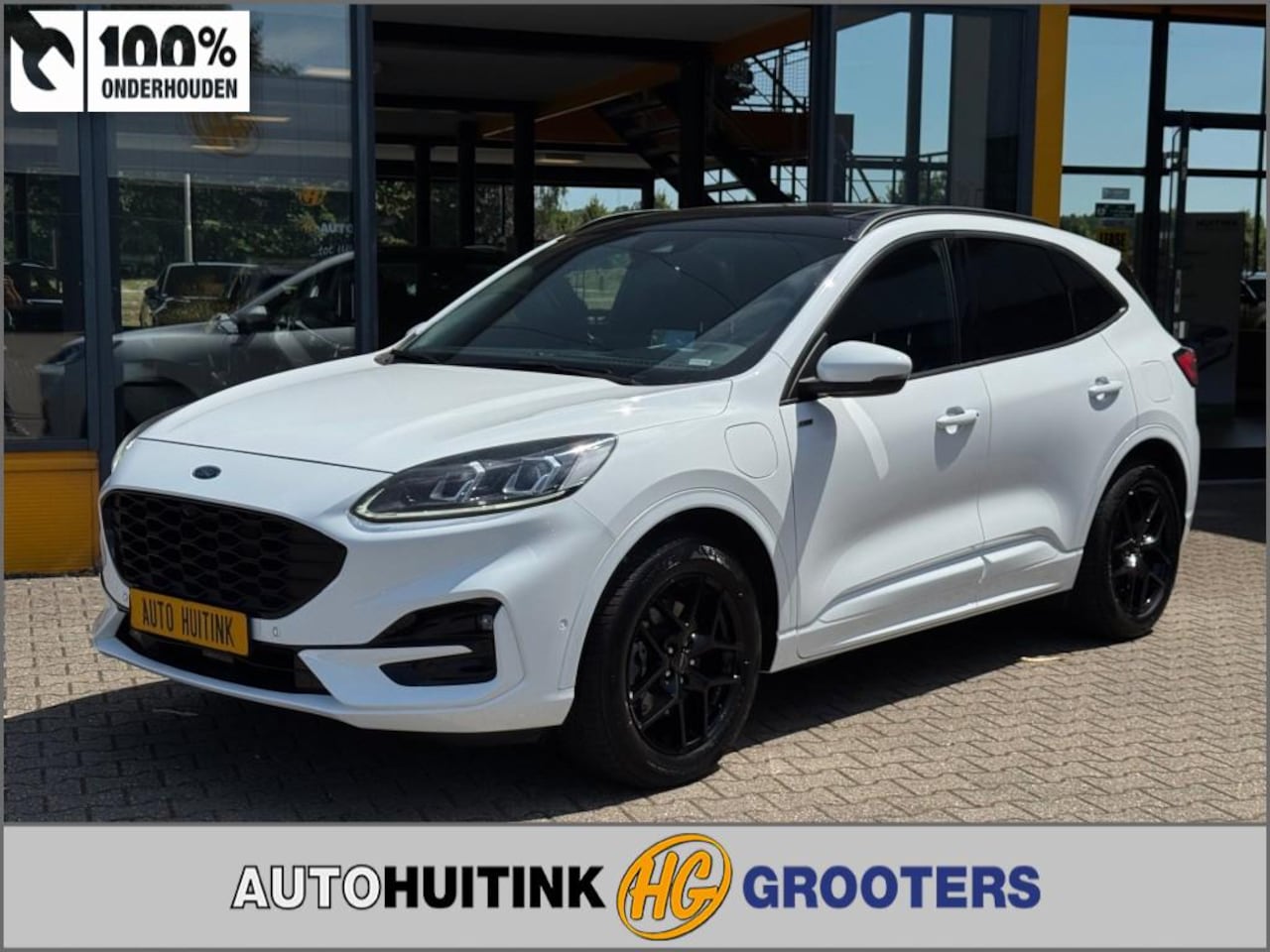 Ford Kuga - 2.5 PHEV ST-Line X - panoramadak - adap cruise - trekhaak org - head up - AutoWereld.nl