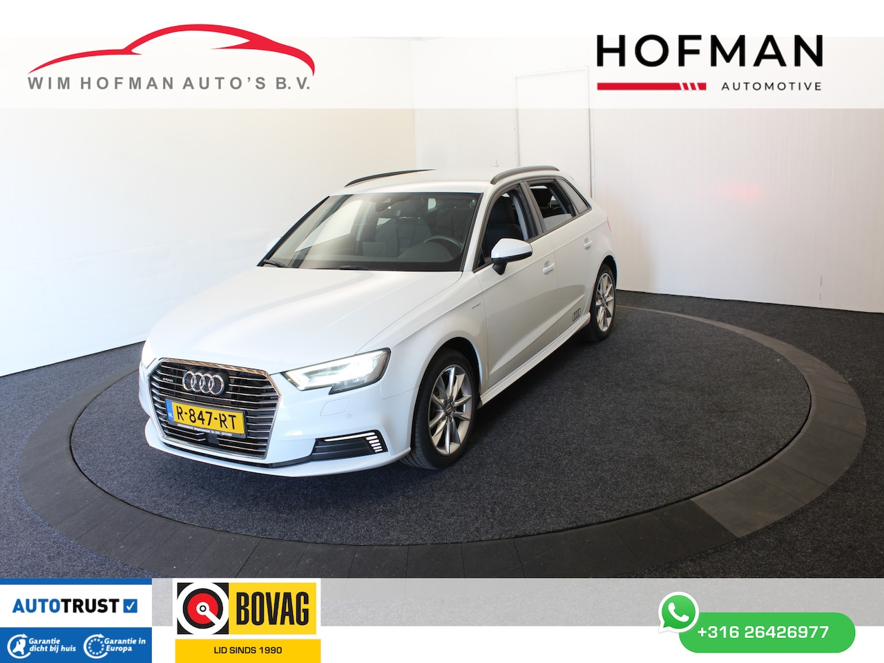 Audi A3 Sportback - 1.4 e-tron PHEV Sport Virtual Dakrail Keyless PDC v+a Stoelver - AutoWereld.nl