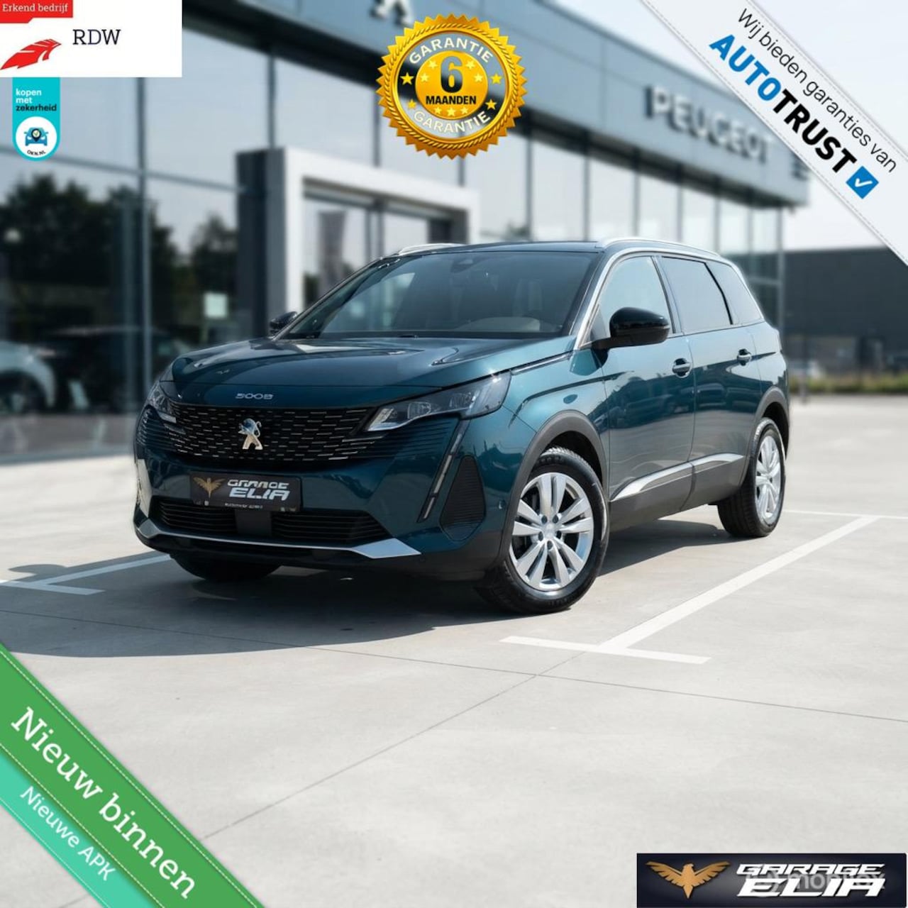 Peugeot 5008 - 7PL Aut.|LED|Navi|Camera|PDC| Garantie - AutoWereld.nl
