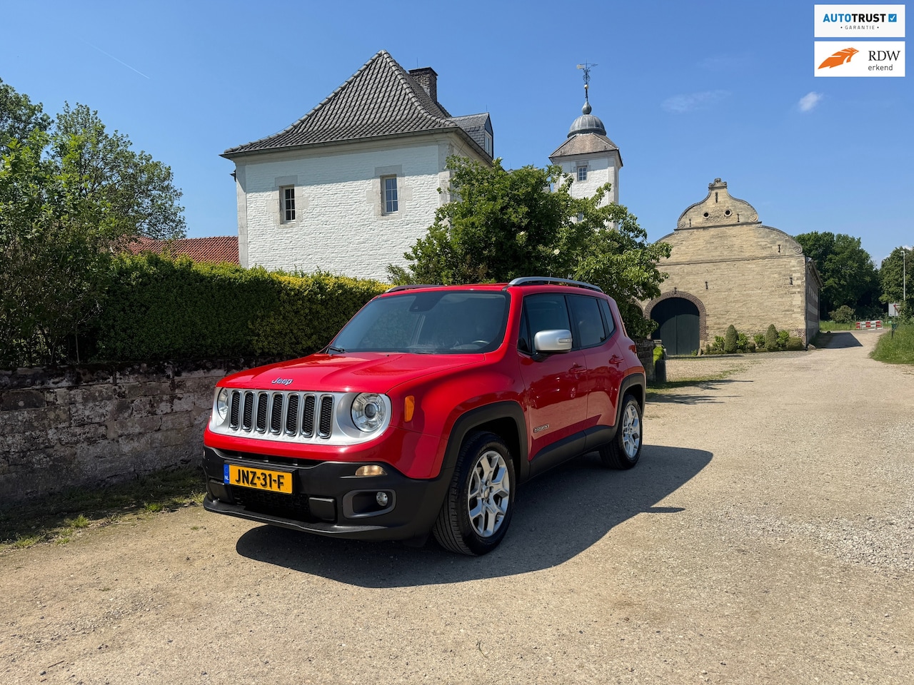 Jeep Renegade - Automaat 1.4 Turbo 2016 Leder Eerste Eigenaar - AutoWereld.nl