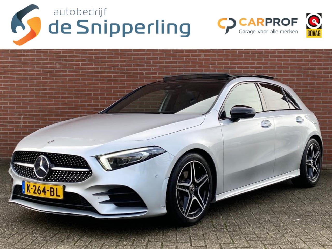 Mercedes-Benz A-klasse - 180 BUSINESS SOLUTION AMG PANORAMADAK NAV CLIMA MEMORY NL-AUTO - AutoWereld.nl