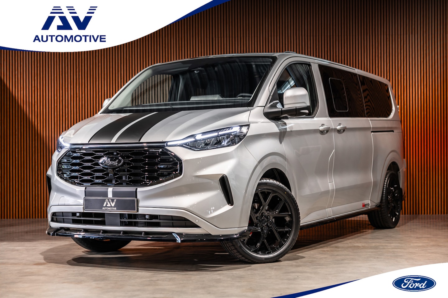 Ford Transit Custom - 300 2.0 TDCI L2H1 Limited DC | BPM VRIJ | Dubbel Cabine | Elec schuifdeuren | ACC | Blind - AutoWereld.nl