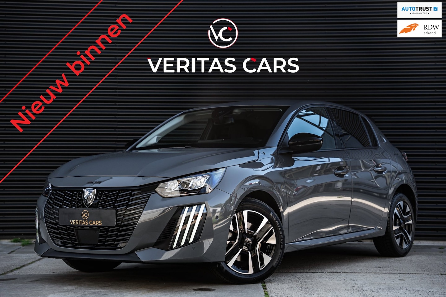 Peugeot 208 - 1.2 Hybrid Allure 110PK|BTW|Camera|Side assist|CarPlay|Led|i-Cockpit 3D e.o. - AutoWereld.nl