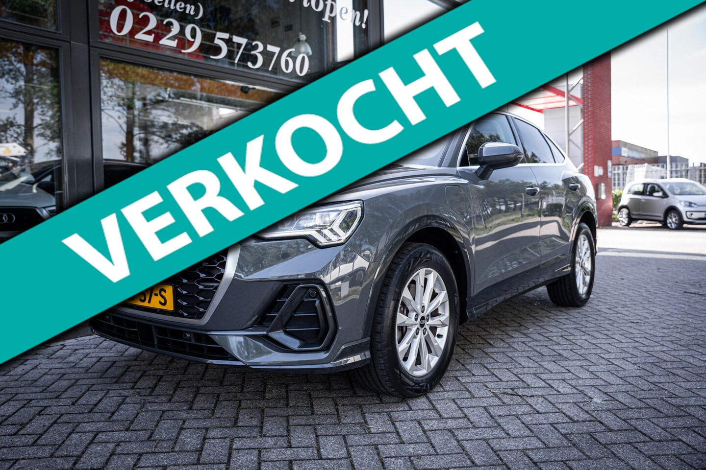 Audi Q3 Sportback - 45 TFSI e Hybride | Lederen bekleding | Carplay | DAB | Camera | Stoelverwarming | Navigat - AutoWereld.nl