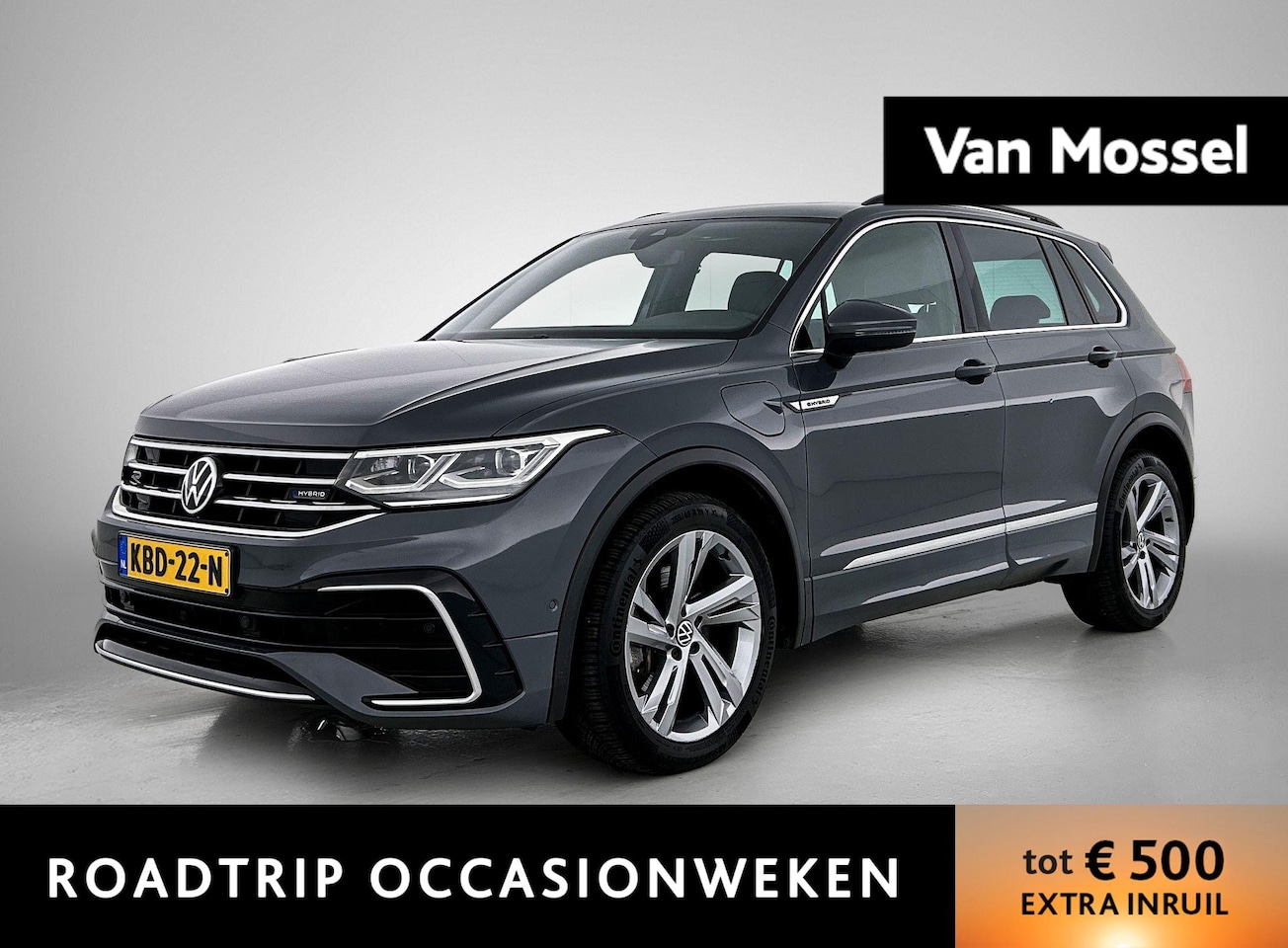 Volkswagen Tiguan - 1.4 TSI eHybrid R-Line Business | Automaat | Panorama dak | Apple Carplay / Android Auto | - AutoWereld.nl