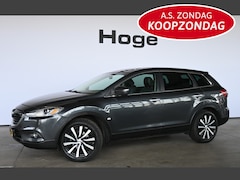 Mazda CX-9 - Automaat 7 Persoons Clima Navigatie Schuifdak Stoelverwarming Rijklaarprijs Inruil Mogelij