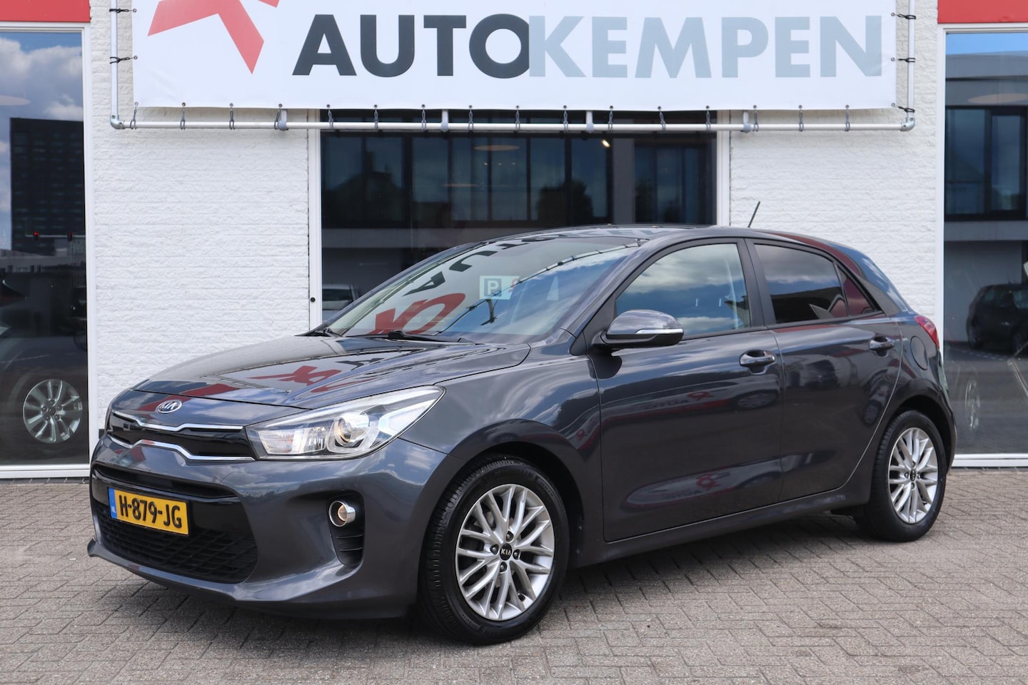 Kia Rio - 1.4 COMFORTPLUSLINE NAVIGATOR APPLE CARPLAY|STOEL/STUUR VERW. - AutoWereld.nl