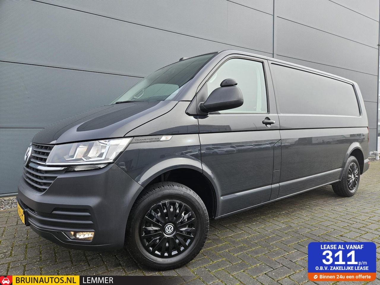 Volkswagen Transporter - 2.0 TDI L2H1 Airco Carplay Inrichting - AutoWereld.nl