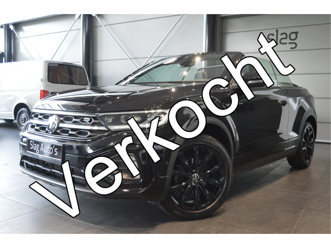 Volkswagen T-Roc Cabrio - 1.5 TSI 3X R-LINE Black Style camera trekhaak 18 inch !! - AutoWereld.nl