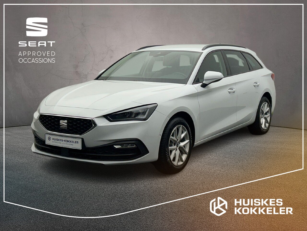SEAT Leon Sportstourer - Style Business Intense 1.5 eTSI 150pk DSG Automaat Adaptive cruise control, Navigatie, Ach - AutoWereld.nl