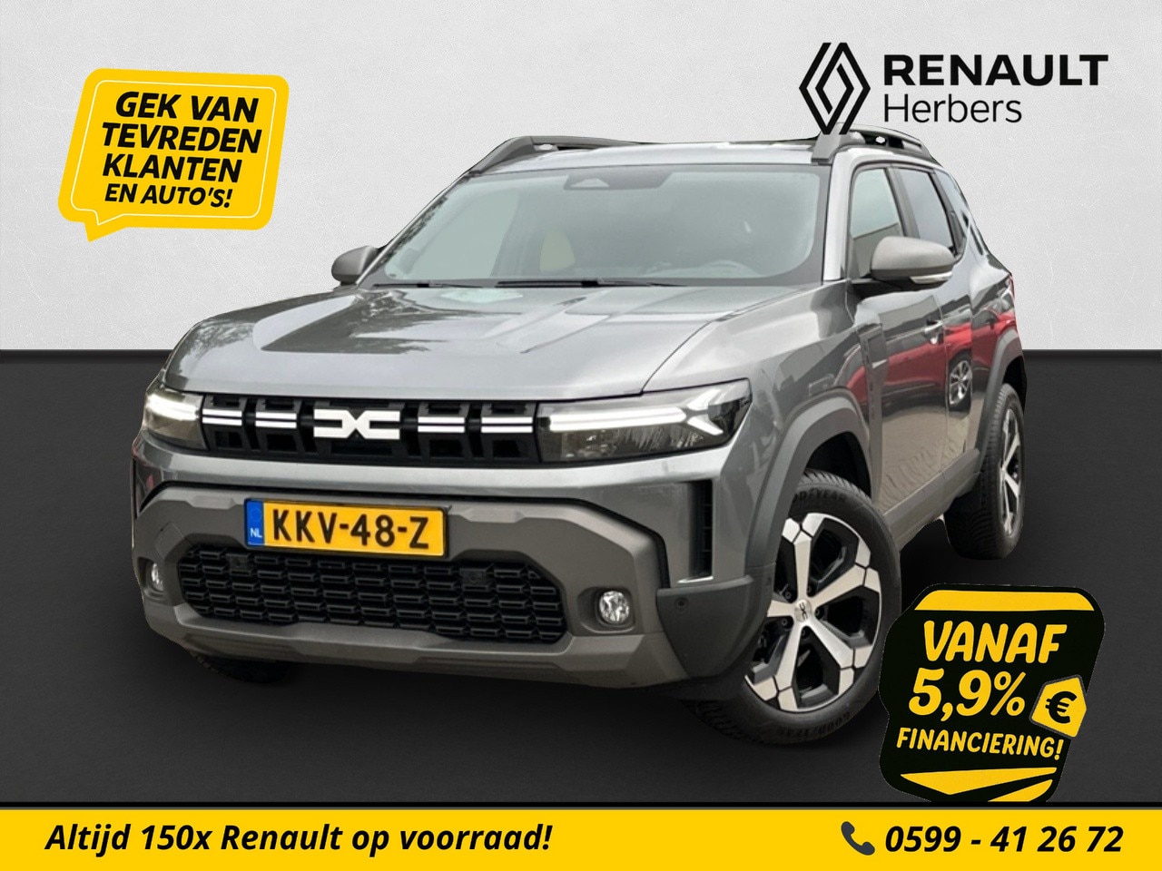 Dacia Duster - 1.2 TCe 130 mild hybrid Journey 360 CAMERA / 18 INCH / NAVI - AutoWereld.nl