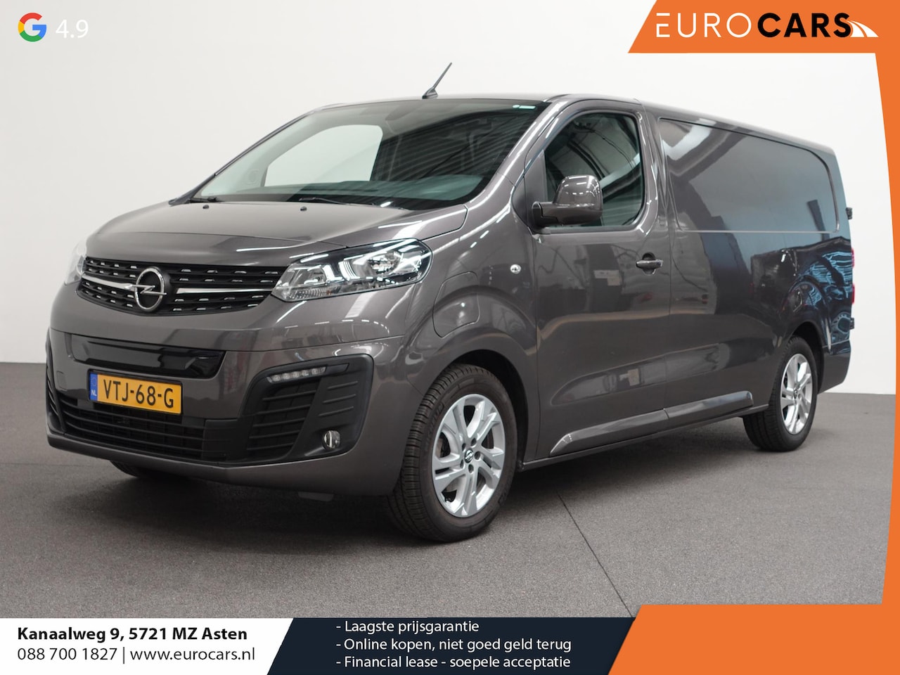 Opel Vivaro-e - L3H1 Edition 75 kWh Automaat Airco Navigatie Cruise Control WLTP 317 km actieradius - AutoWereld.nl