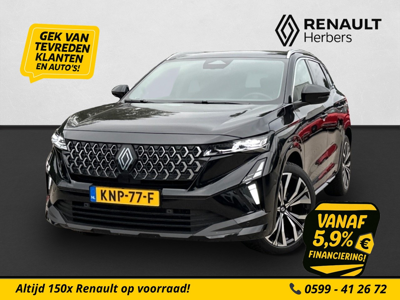 Renault Austral - 1.2 E-Tech full hybrid 200 techno NIEUW MODEL / 20 INCH / ALL SEASON - AutoWereld.nl