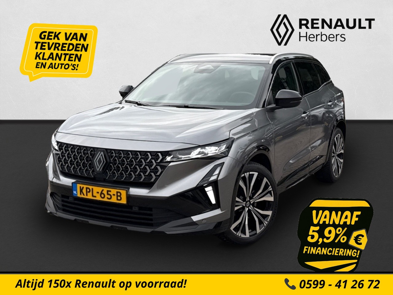Renault Austral - 1.2 E-Tech full hybrid 200 techno NIEUW MODEL / 20 INCH / ALL SEASON - AutoWereld.nl