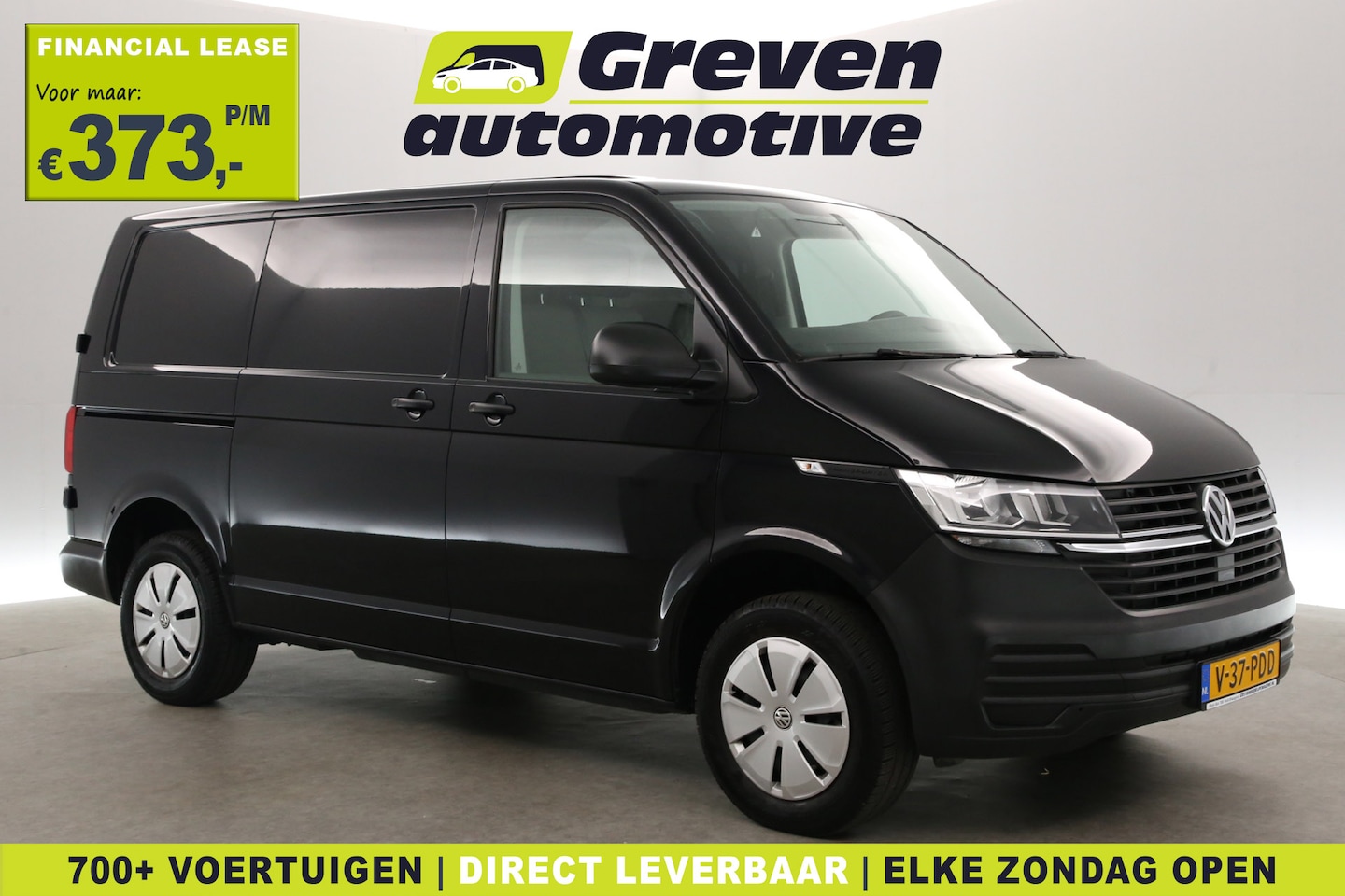 Volkswagen Transporter - 2.0 TDI T6.1 L1H1 140PK | Airco | 3 Zits | Parkeersensoren | Stoelverw. | Elektrpakket - AutoWereld.nl