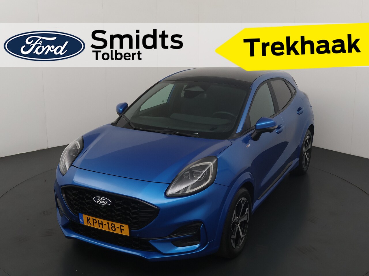 Ford Puma - EcoBoost 125 pk Hybrid ST-Line | Trekhaak | Winter Pack | Adapt. Cruise | Pano | Full LED - AutoWereld.nl