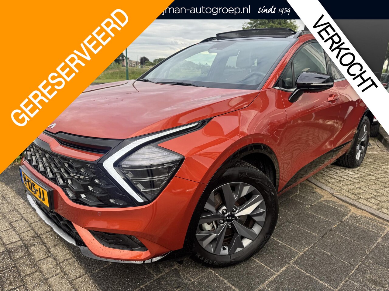 Kia Sportage - 1.6 T-GDi Hybrid GT-Line Dealeronderhouden, Unieke Kleur, Schuif/Kanteldak, Parkeersensore - AutoWereld.nl