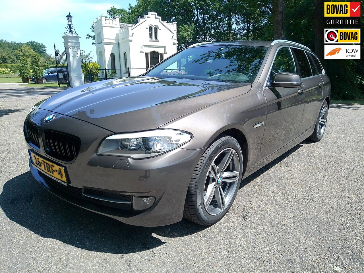 BMW 5-serie Touring - BMW 528I | 8 traps automaat |Sport stoelen | Schakel flippers | 254.000 km | Nieuwe APK | - AutoWereld.nl