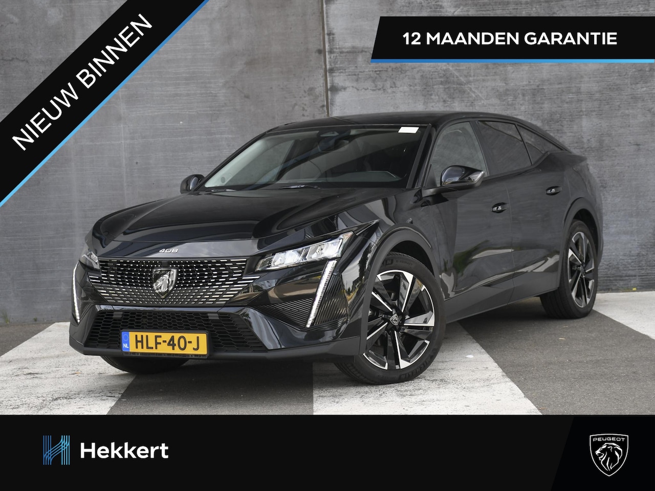 Peugeot 408 - Allure 1.2 Hybrid 145pk Automaat ADAPT. CC | 19''LM | CAMERA | NAVI | DAB | APPLE-CARPLAY - AutoWereld.nl