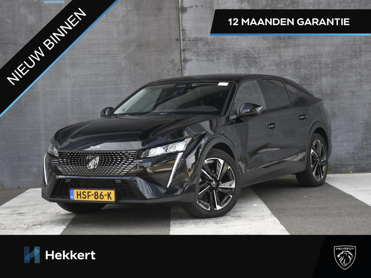 Peugeot 408 - Allure 1.2 Hybrid 145pk Automaat ADAPT. CC | 19''LM | CAMERA | NAVI | DAB | APPLE-CARPLAY - AutoWereld.nl