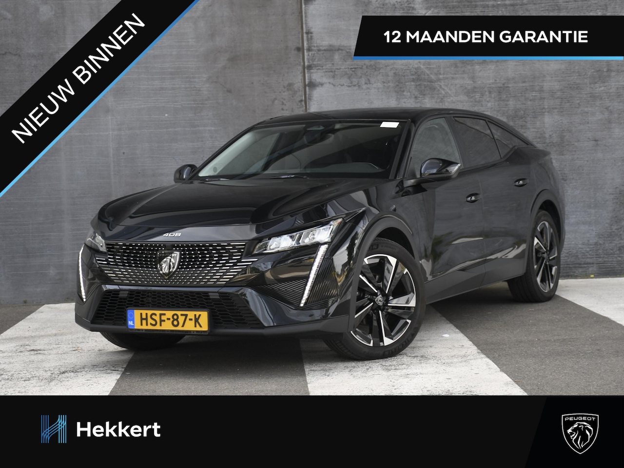 Peugeot 408 - Allure 1.2 Hybrid 145pk Automaat ADAPT. CC | 19''LM | CAMERA | NAVI | DAB | APPLE-CARPLAY - AutoWereld.nl