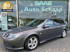 Saab 9-3 - Estate 1.8t Vector M2008 | Rijklaar incl garantie | Donker glas Trekhaak 17 inch Sportstoe