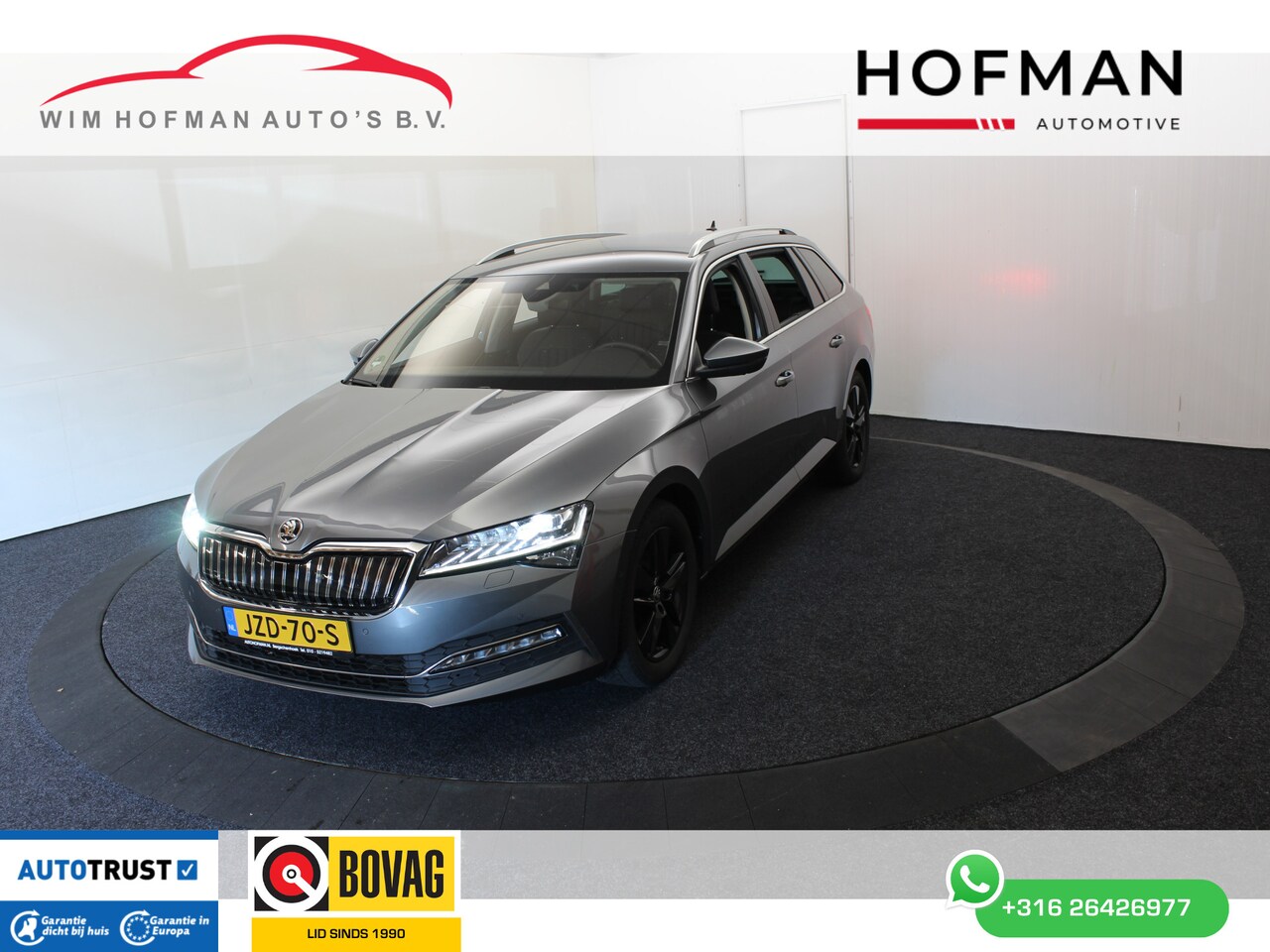 Skoda Superb - 1.4 TSI iV Style Vol leder 360ºCam El aKlep + Trekh Dhoek - AutoWereld.nl