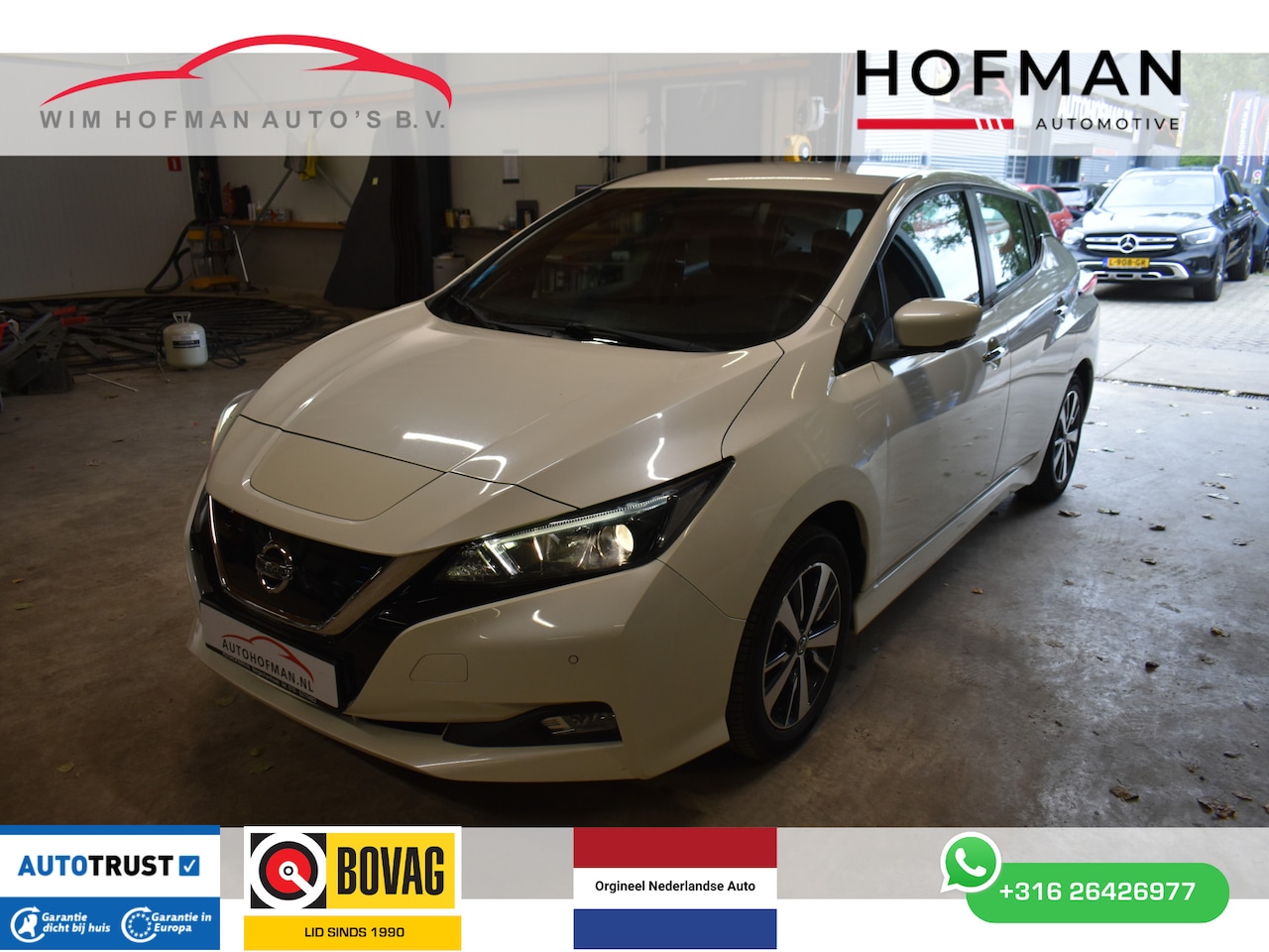 Nissan LEAF - Acenta 40 kWh € 6240,- Netto exportprijs excl BTW - AutoWereld.nl