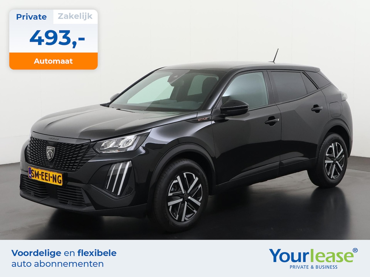 Peugeot 2008 - 1.2 Hybrid 145 Style | All-in 493,- Private Lease | Direct uit voorraad - AutoWereld.nl