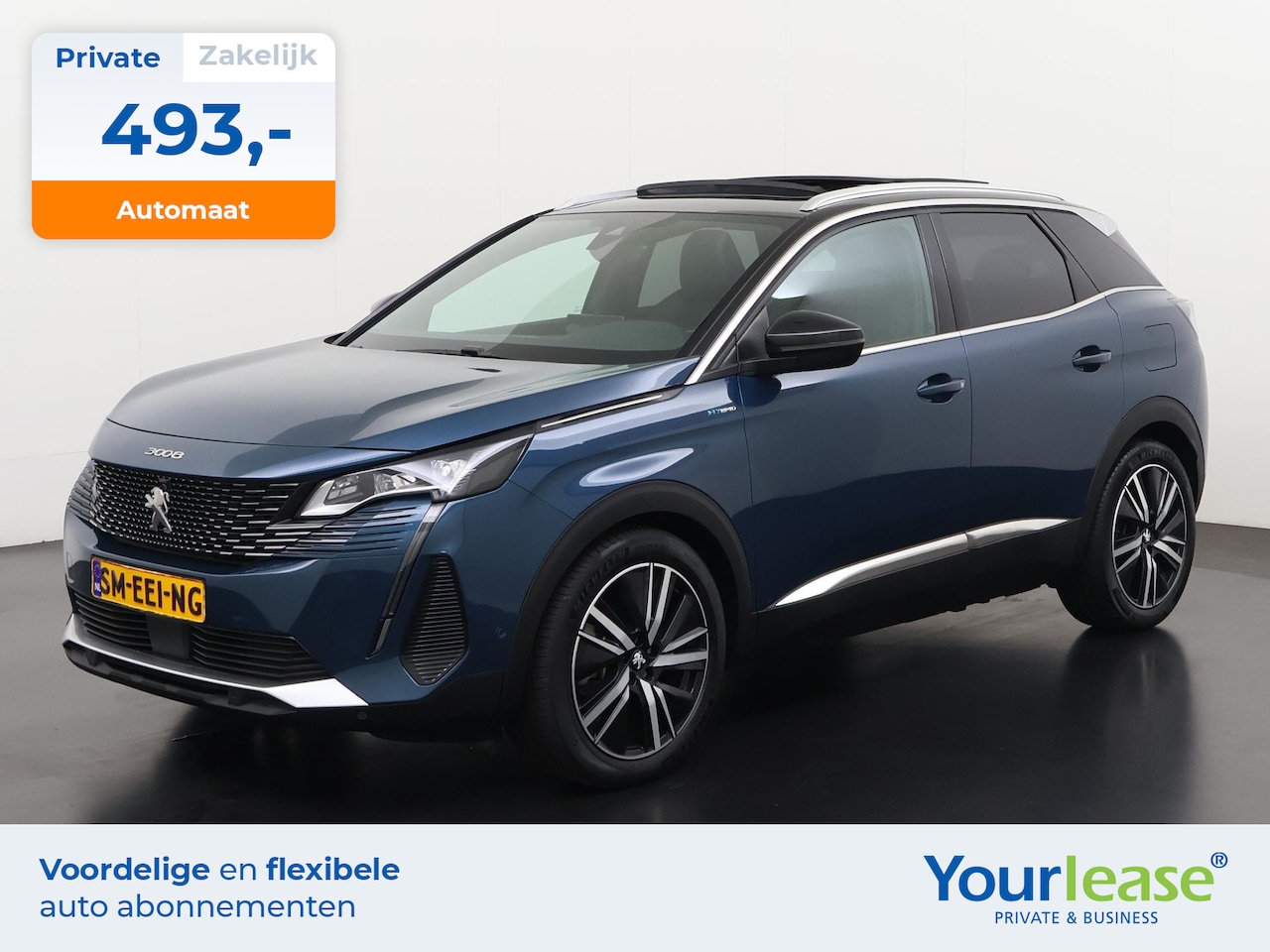 Peugeot 3008 - 1.6 HYbrid 225 GT | All-in 493,- Private Lease | Direct uit voorraad - AutoWereld.nl