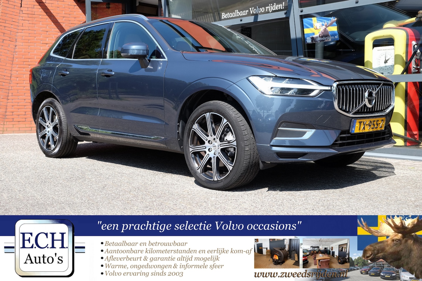 Volvo XC60 - 2.0 T5 AWD Inscription 2.0 T5 250 pk AWD Inscription, Leer, Apple CarPlay, Adaptieve CC - AutoWereld.nl