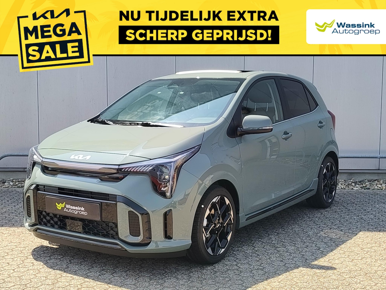 Kia Picanto - 1.0 GDi GT-Line | Camera | Carplay | Lichtmetalen velgen | Schuif-kantel dak | Cruise Cont - AutoWereld.nl
