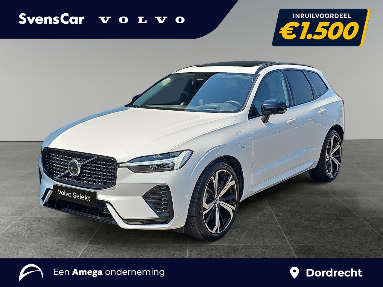 Volvo XC60 - 2.0 T8 Plug-in hybrid AWD Ultra Dark Luchtvering | Bowers & Wilkins sound | Massagefunctie - AutoWereld.nl
