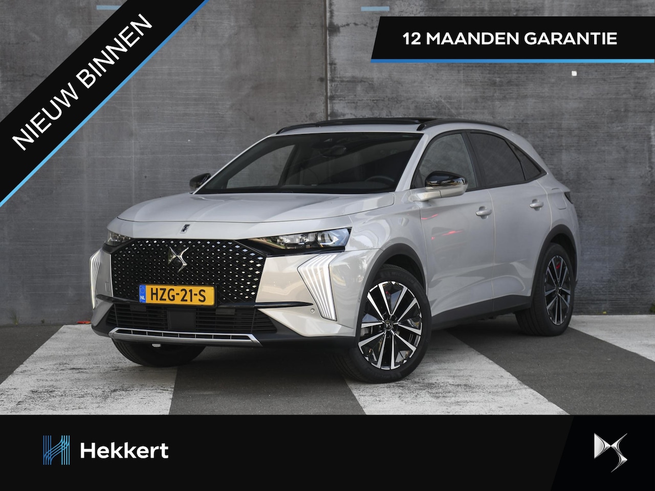 DS 7 - Pallas 1.6 PHEV 4x4 300pk Automaat PANO | LEDER | 360° CAM. | FOCAL | ADAPT. CC | 19''LM | - AutoWereld.nl